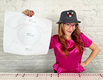 Bucket Hat PDF Sewing Pattern